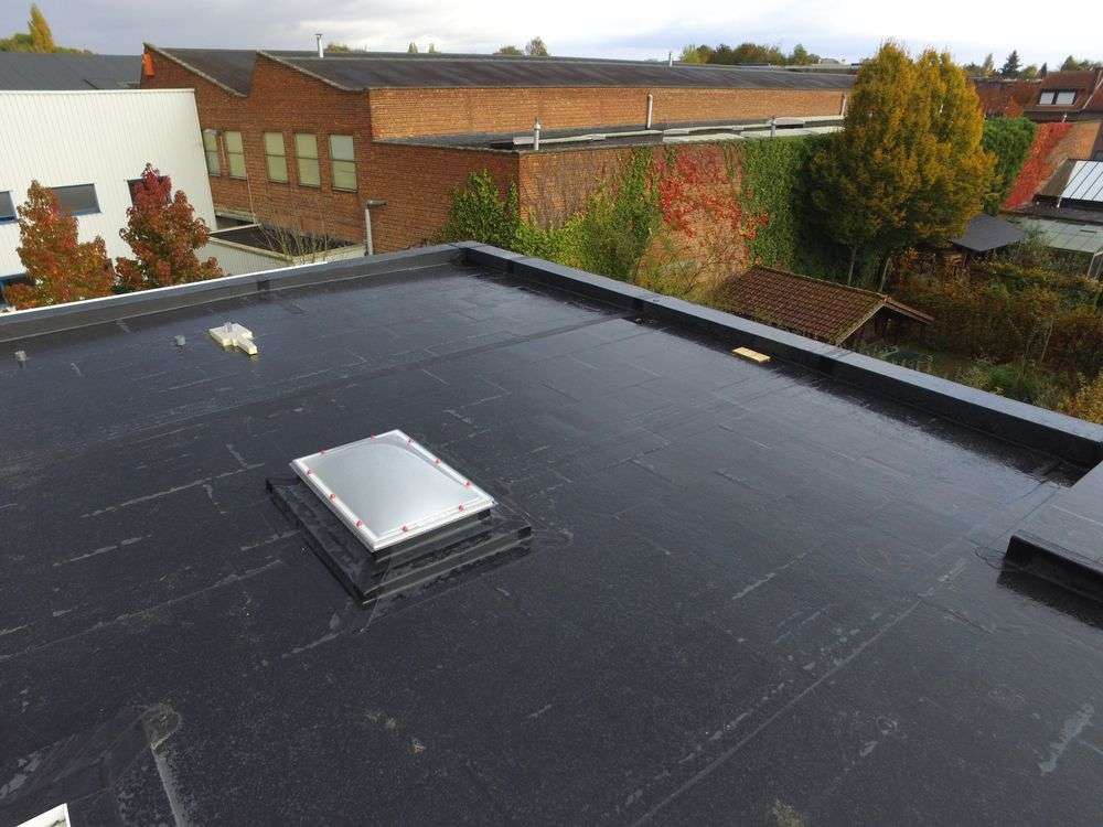 EPDM op plat dak aanbrengen in 0345